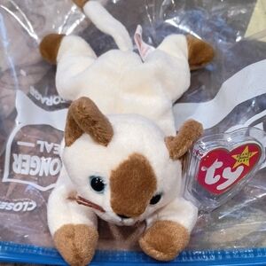 Ty Beanie Baby Cat Plush Snip The Cat